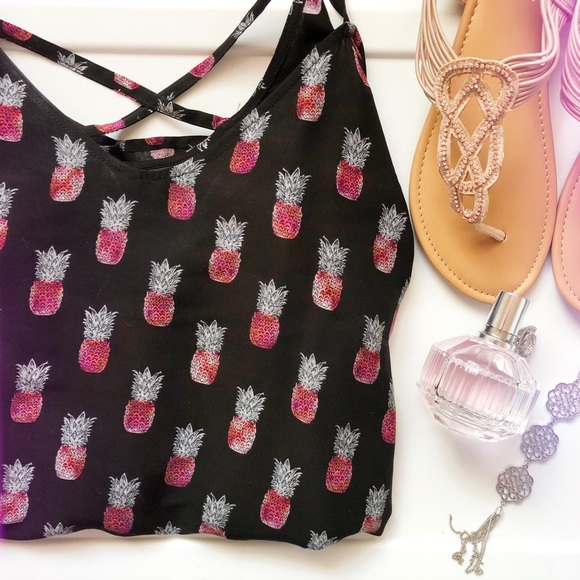 torrid Tops - Pineapple blouse